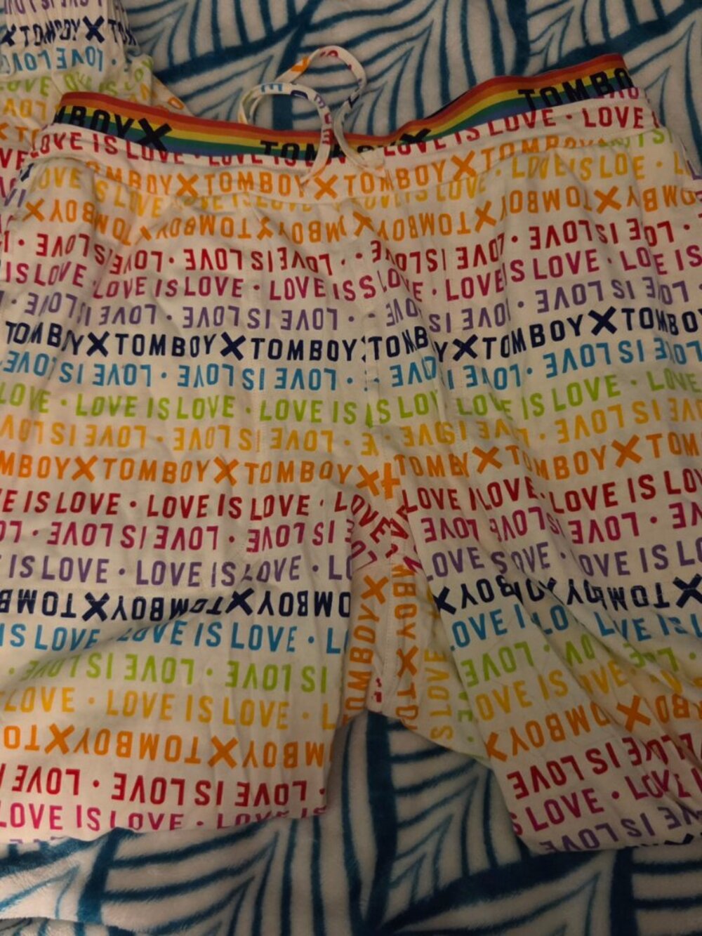Tomboyx Rainbow Pajama Pants View 4